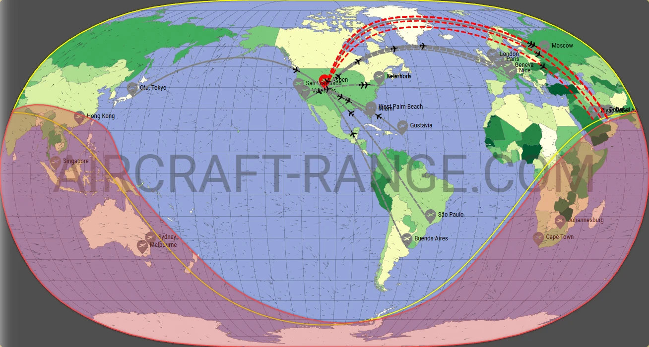 Gulfstream G550 broker route map from Aspen-Pitkin County Airport (Sardy Field) (KASE)